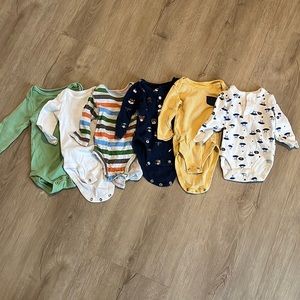 Bundle of 3 month long sleeve onsies